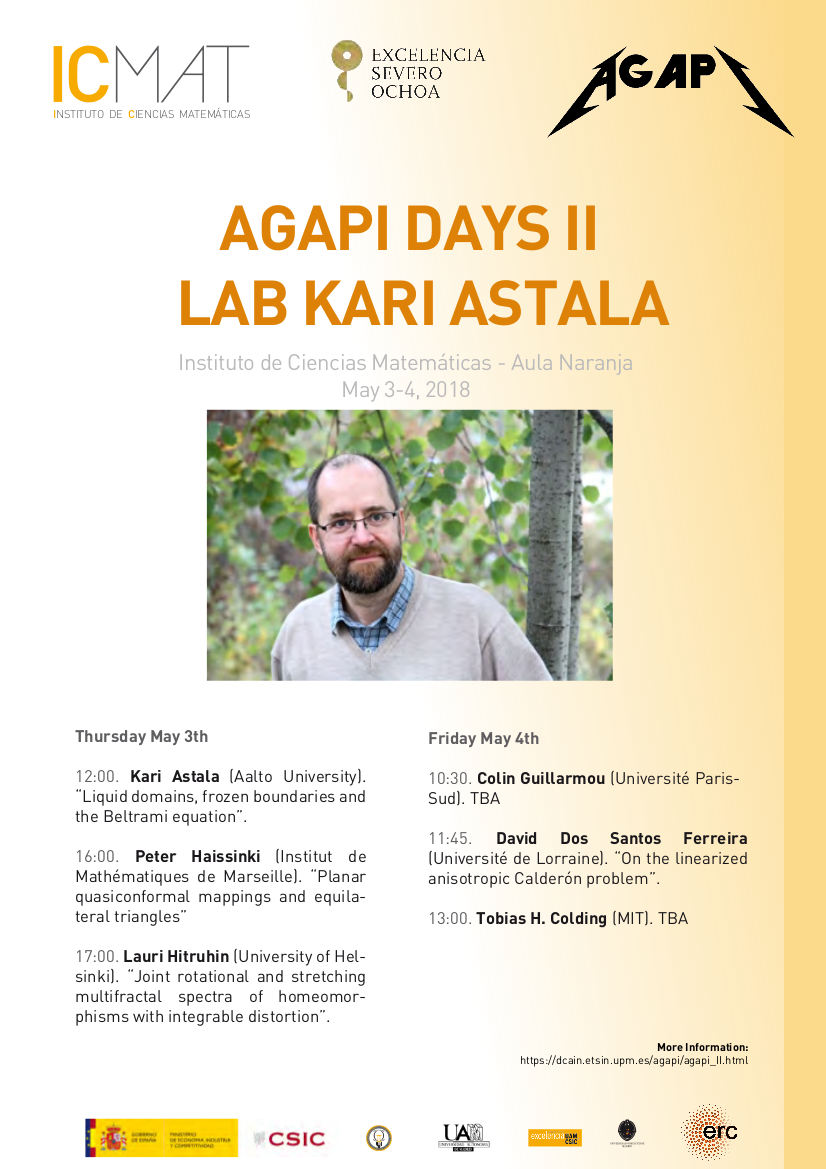 cartel de AGAPI days II